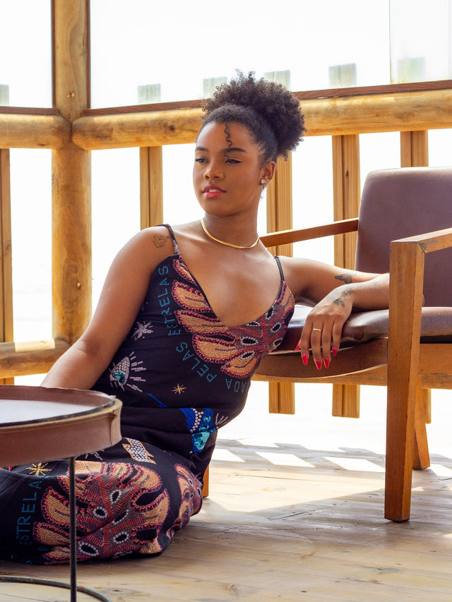 Vestido Longo Cometa