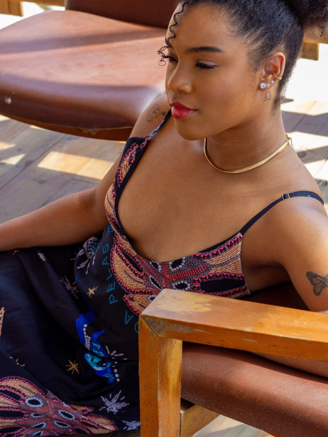 Vestido Longo Cometa