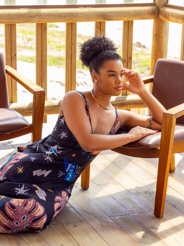 Vestido Longo Cometa